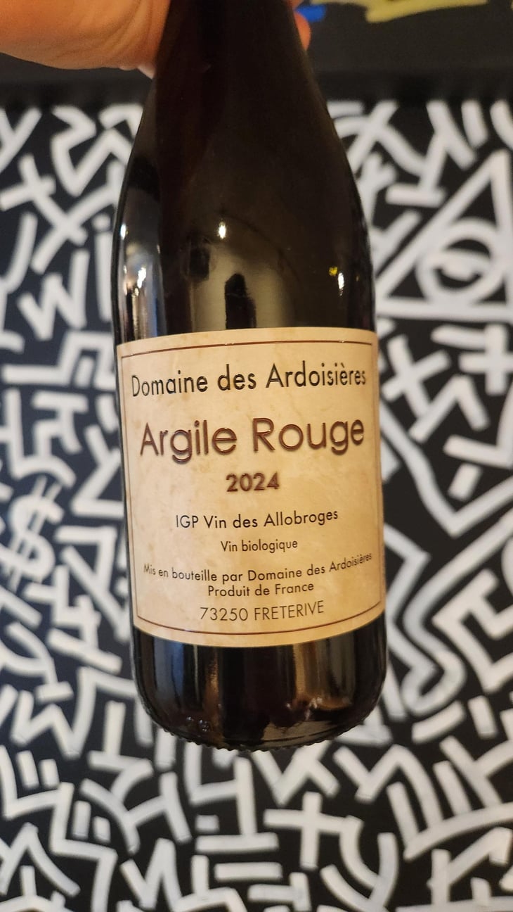 Argile Rouge - Domaine Des Ardoisières - Brice Omont 