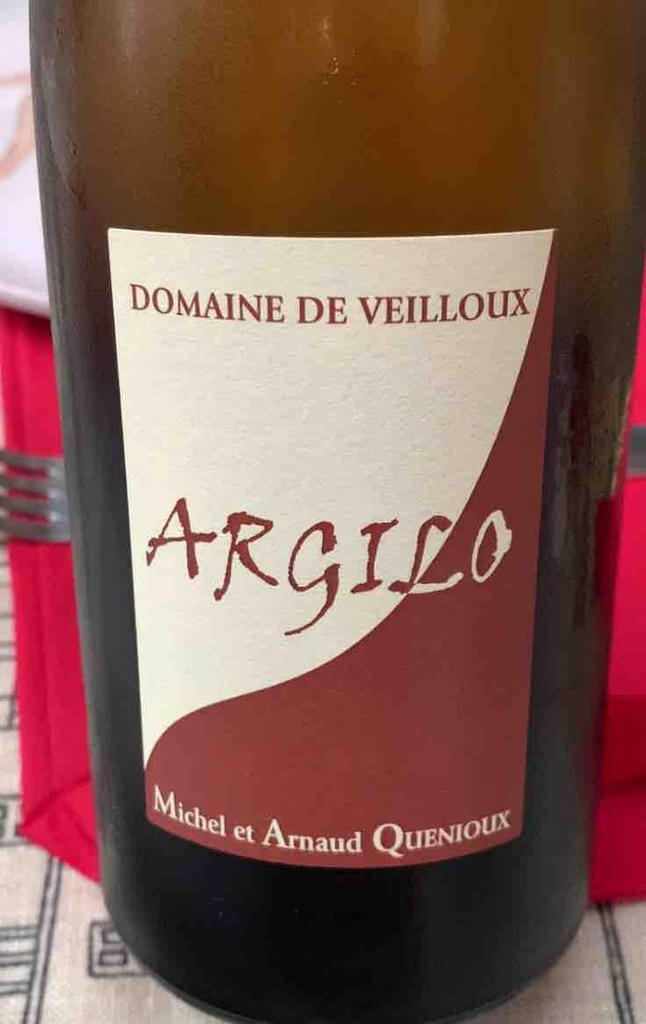 Argilo blanc - Domaine de Veilloux (CLOSED) - Michel & Arnaud Quenioux (CLOSED) -2020