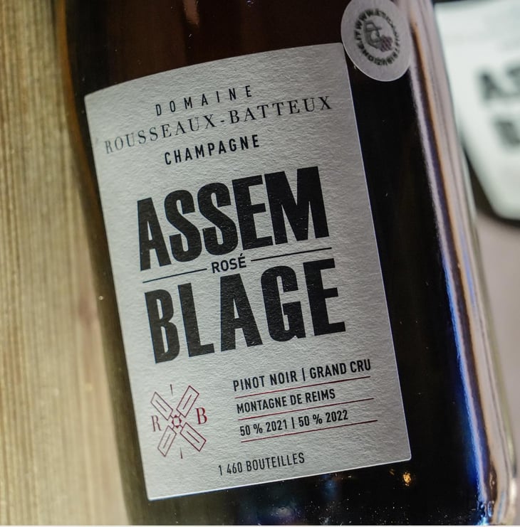 Assemblage Rosé Grand Cru - Rousseaux Batteux - Rousseaux Batteux 