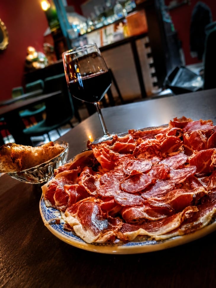 Assiette De Charcuterie Ibérique - Mezcla Neuvice - 1392021