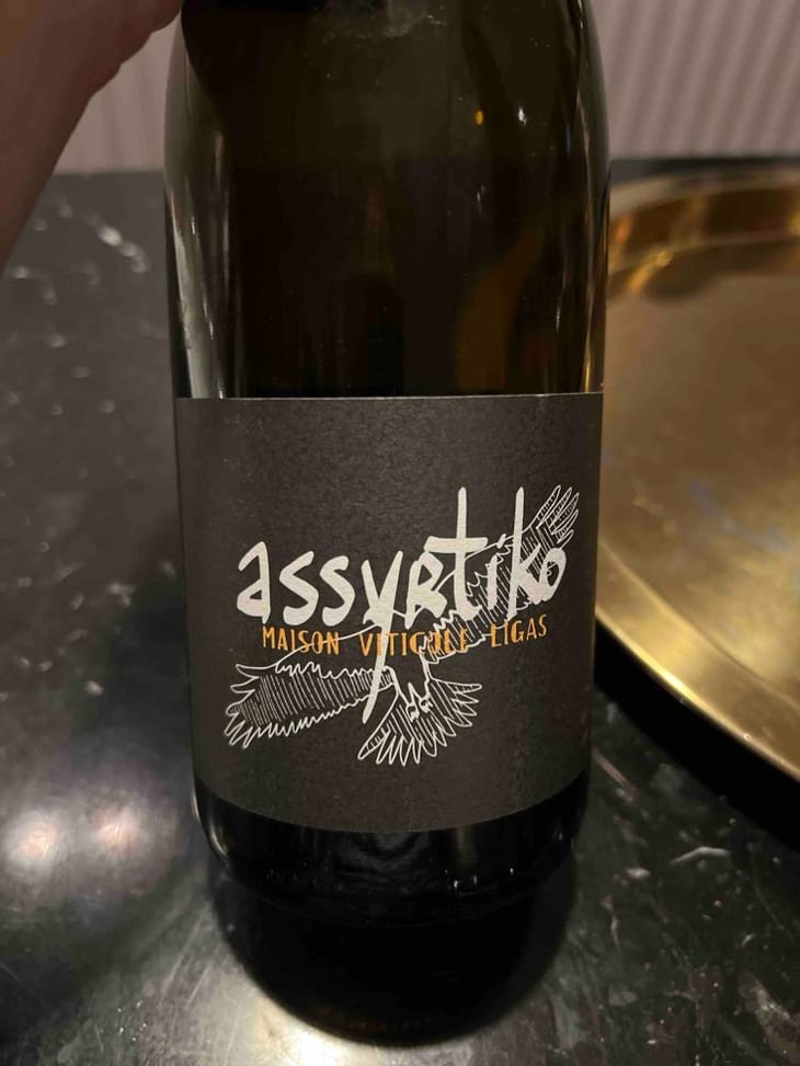 Assyrtiko MVL - Domaine Ligas - Ktima Ligas - Meli Ligas & Thomas Ligas -2021