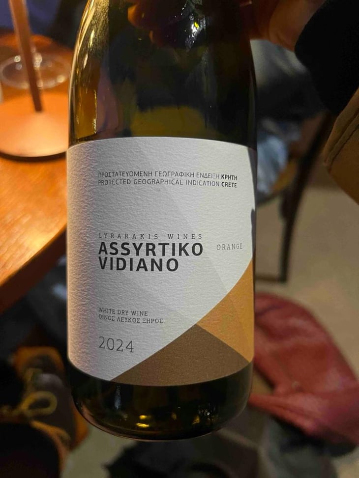 Assyrtiko vidiano - Lyrarakis - Manolis and Sotiris Lyrarakis -2024