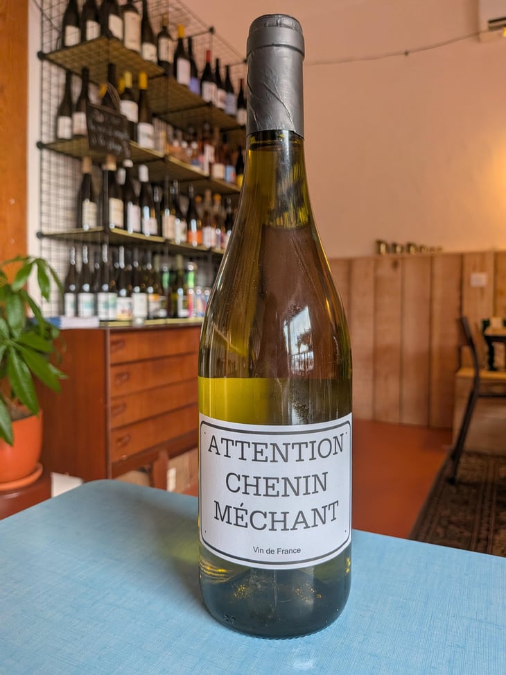 Attention Chenin Méchant - Le Clos des Treilles - Nicolas Reau 