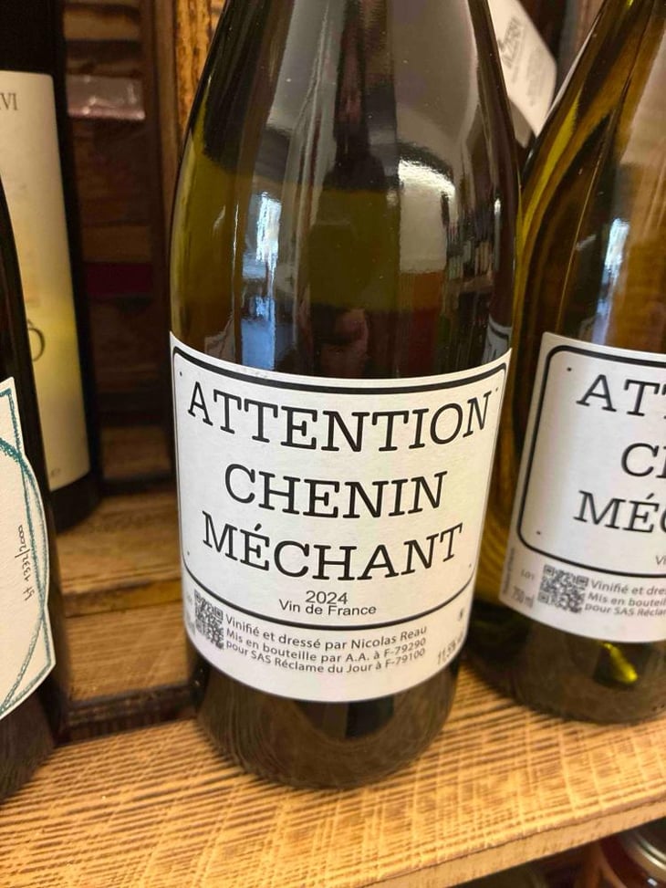 Attention Chenin Méchant - Le Clos des Treilles - Nicolas Reau 
