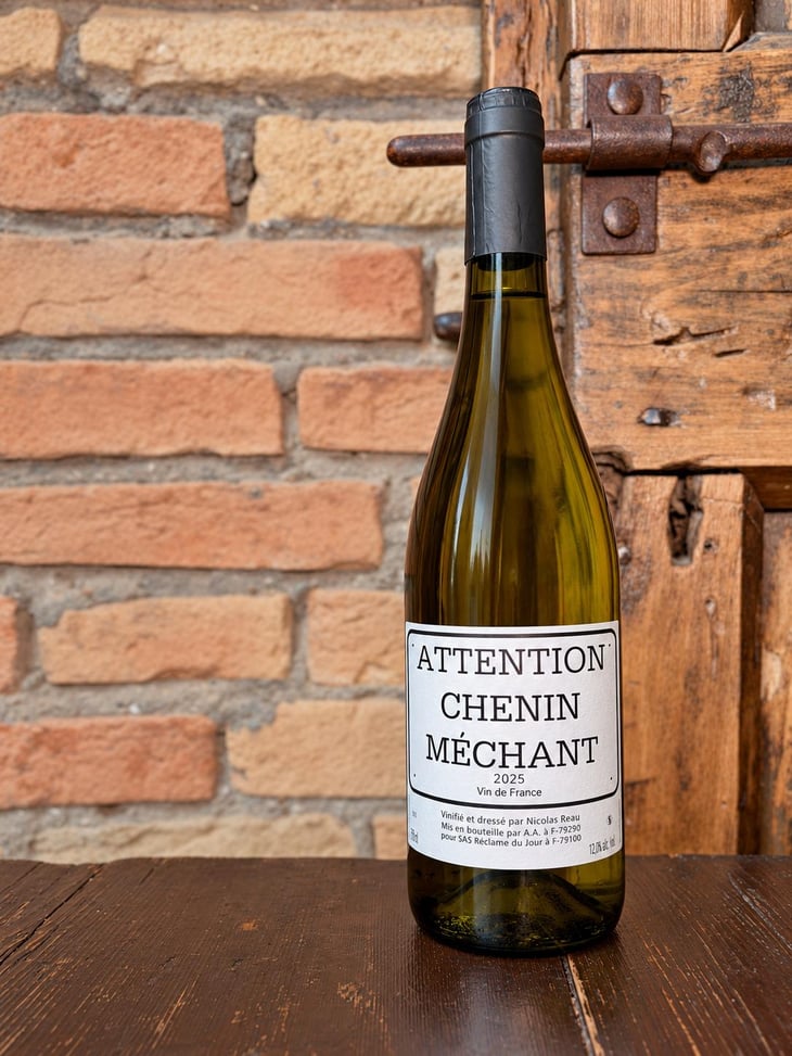 Attention Chenin Méchant - Le Clos des Treilles - Nicolas Reau 