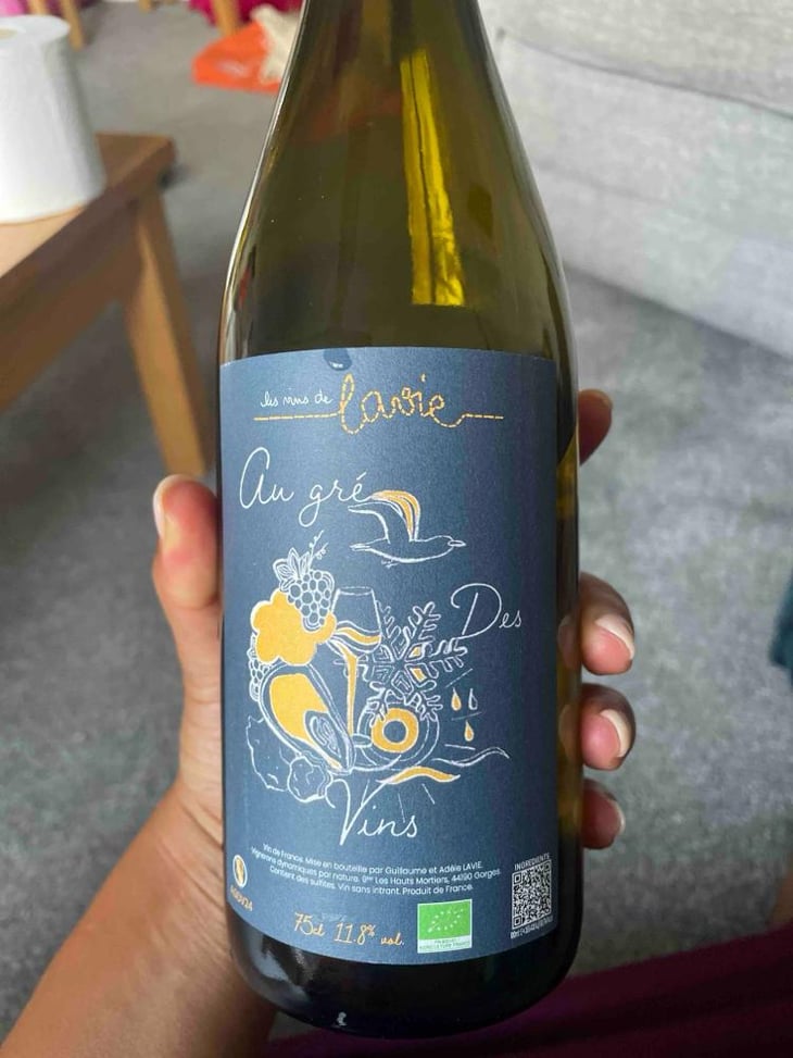 Au gré des vins - Les Vins de Lavie (Muscadet - from 2021) - Guillaume Lavie (Muscadet - from 2021) -2024