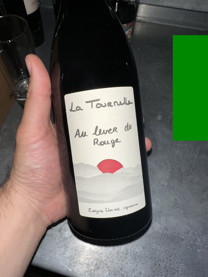 Au lever du rouge - Domaine de la Tournelle - Evelyne Clairet -2021