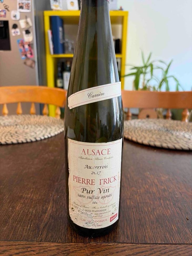 Auxerrois - Domaine Pierre Frick - Jean-Pierre, Chantal et Thomas Frick 