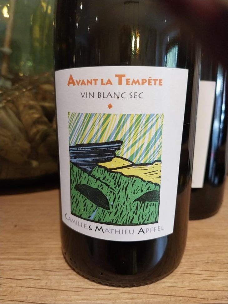 Avant La Tempête - Domaine Mathieu Apffel - Camille & Mathieu Apffel 