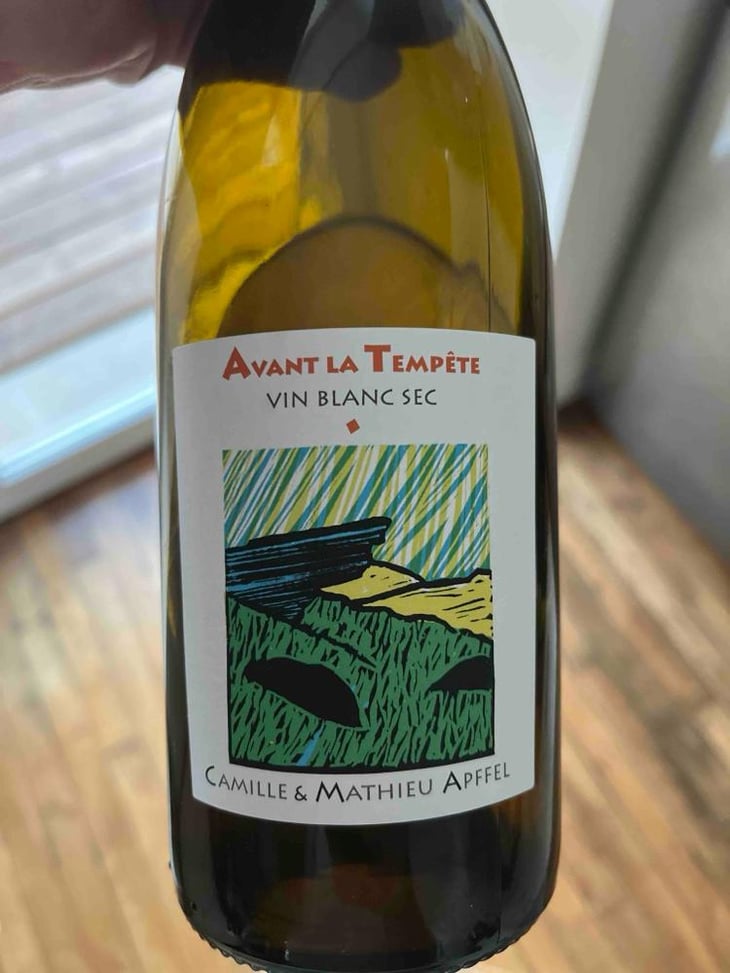 Avant La Tempête - Domaine Mathieu Apffel - Camille & Mathieu Apffel 