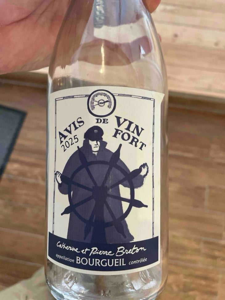 Avis de Vin Fort - Domaine Breton - Catherine & Pierre Breton 