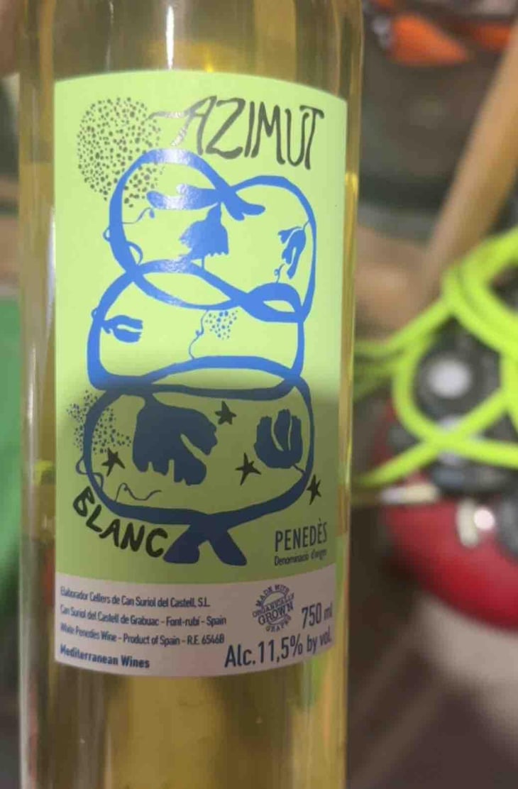 Azimut Blanc - Cellers de Can Suriol del Castell - Azimut - Assis Suriol 
