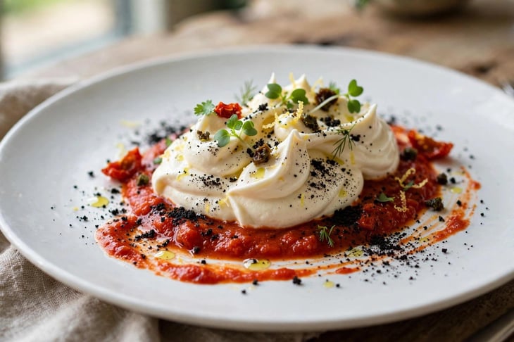 Baccla' Mantecato Su Salsa Livornese - Osteria da Anna - 1387105