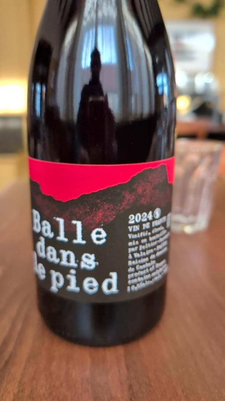 Balle dans le pied Rouge - Domaine Peltier Ravineau - Achille Ravineau & Arthur Peltier -2024