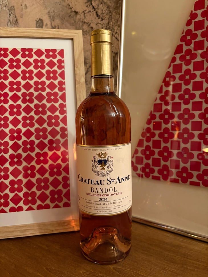 Bandol Rosé - Château Sainte Anne - Françoise & Jean-Baptiste Dutheil 