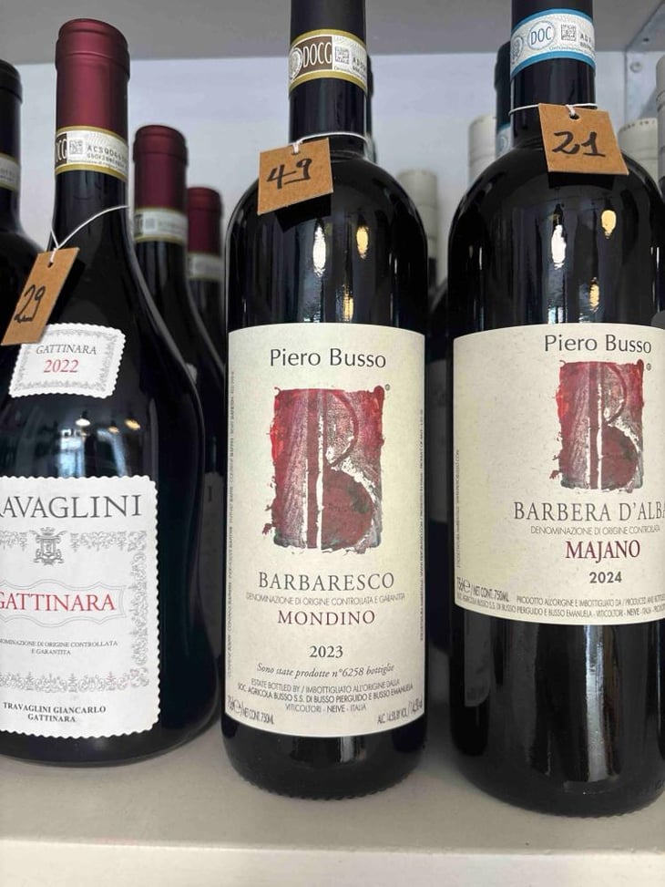 Barbaresco DOCG  Mondino - Piero Busso - Società Agricola Piero Busso 