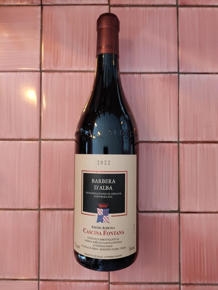 Barbera d'Alba - Cascina Fontana - Mario Fontana 