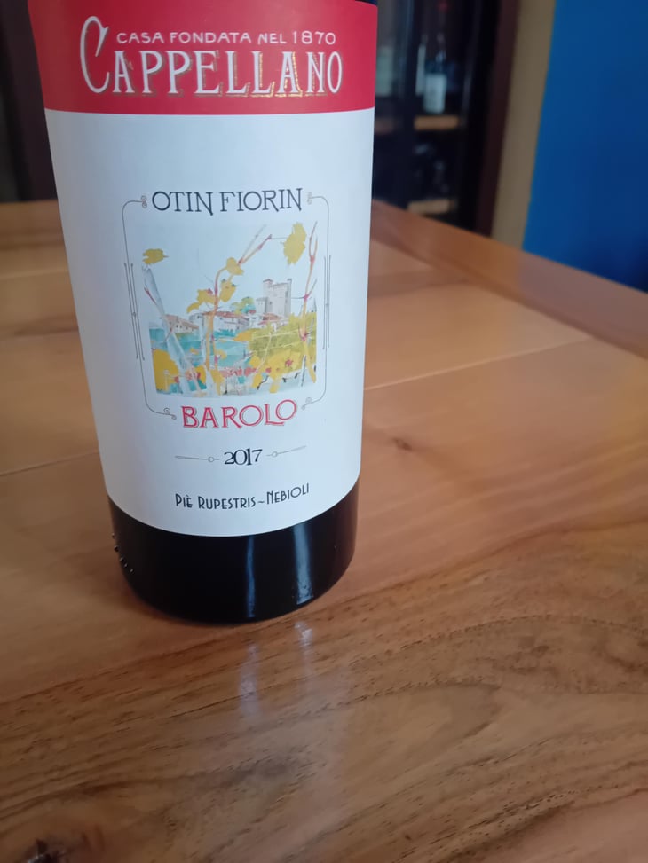 Barolo Pie Rupestris - Giuseppe Cappellano - Augusto Cappellano 