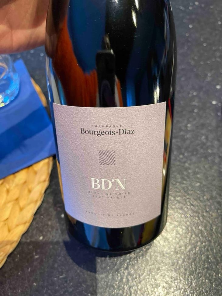 BD'3C - Brut Nature - Champagne Bourgeois-Diaz - Jérôme & Charlotte Bourgeois -2017