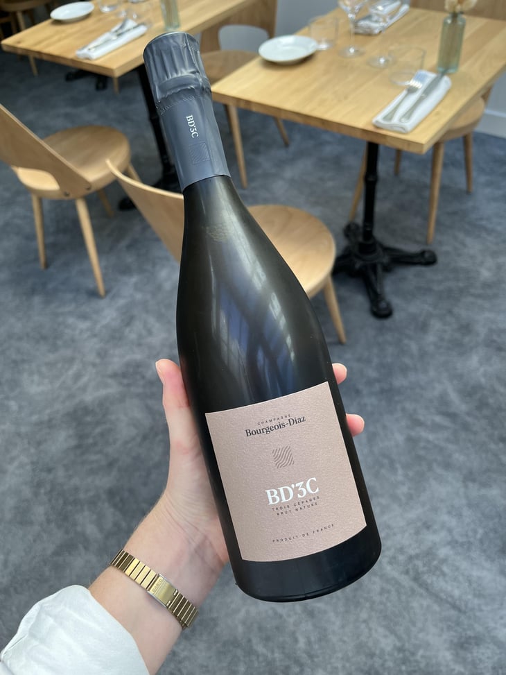 BD'3C - Brut Nature - Champagne Bourgeois-Diaz - Jérôme & Charlotte Bourgeois -2017