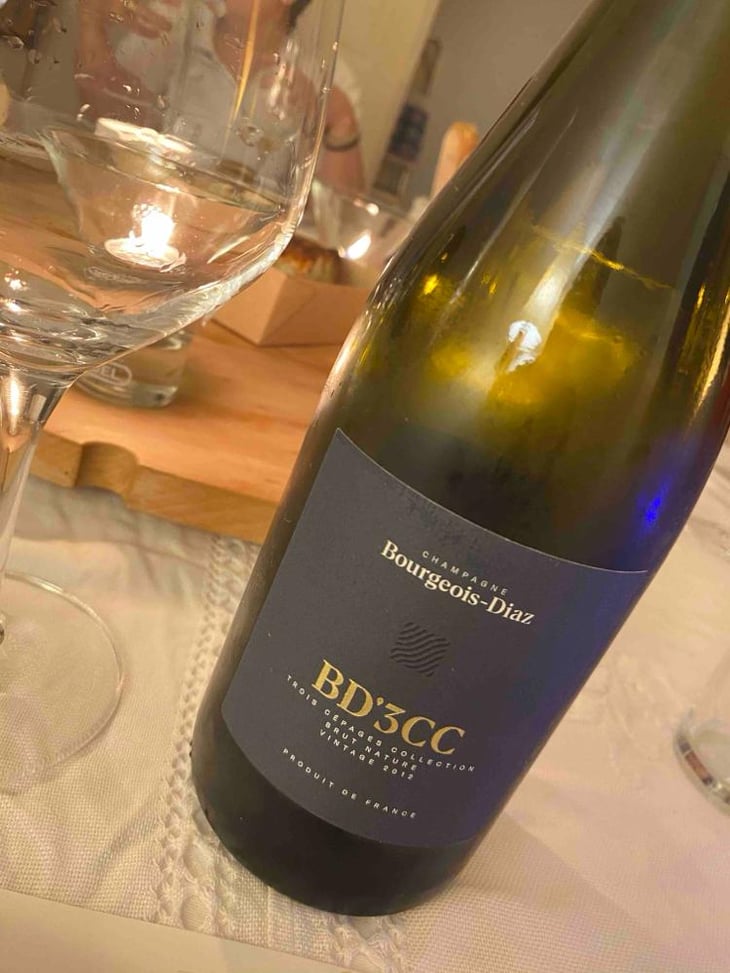 BD'3CC - Brut Nature Millésimé - Champagne Bourgeois-Diaz - Jérôme & Charlotte Bourgeois -2016