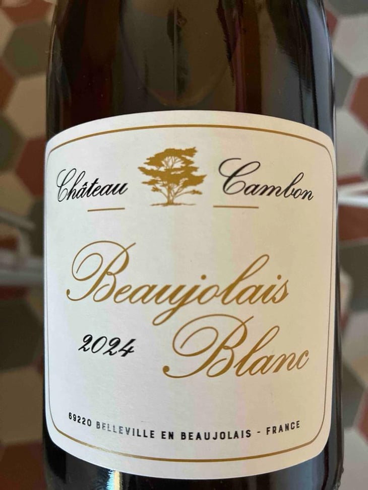 Beaujolais Blanc 2020 - Château Cambon - Alexandre Iwasuila, Marie Lapierre & Jean-Claude Chanudet -2020
