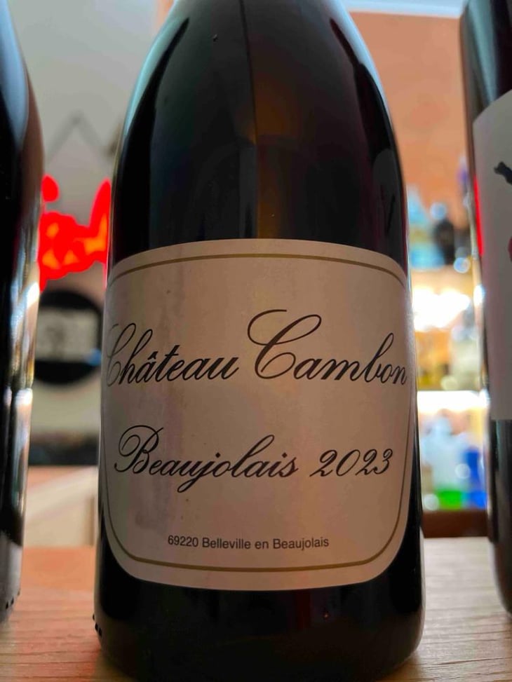 Beaujolais Nouveau - Château Cambon - Alexandre Iwasuila, Marie Lapierre & Jean-Claude Chanudet 