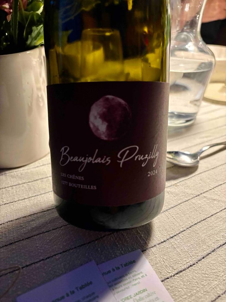 Beaujolais Pruzilly - Les Chênes - Lorenzo Palmero - Lorenzo Palmero -2024