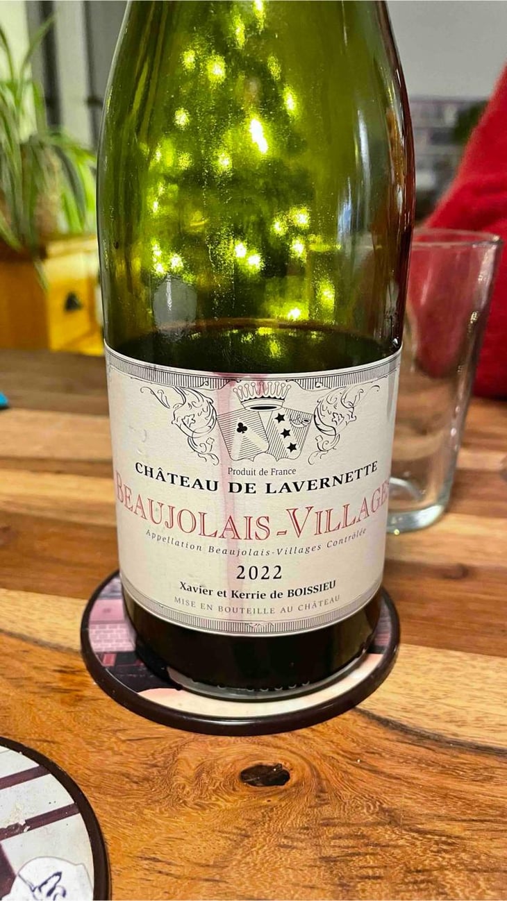 Beaujolais-Village - Chateau de Lavernette - Xavier & Kerrie de Boissieu -2022