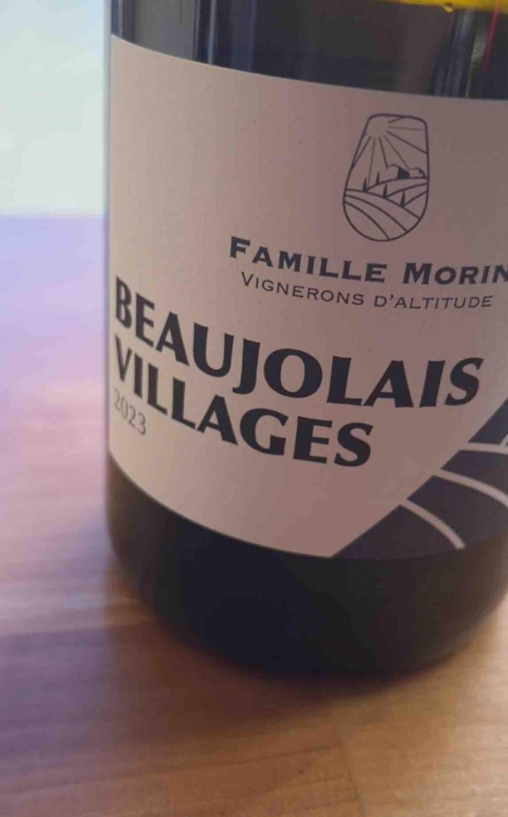 Beaujolais-Villages - Famille MORIN - Théo, Pauline & Eric MORIN -2022