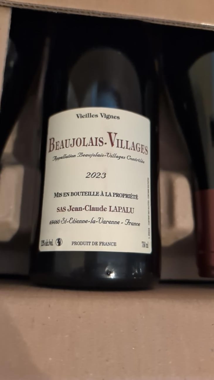 Beaujolais Villages Vieilles Vignes - Jean-Claude Lapalu - Jean-Claude Lapalu 