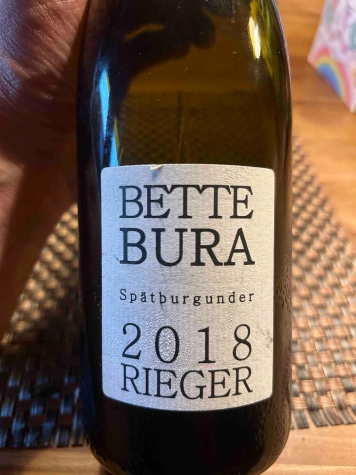 Bettebura - Betberg - Weingut Rieger -2018