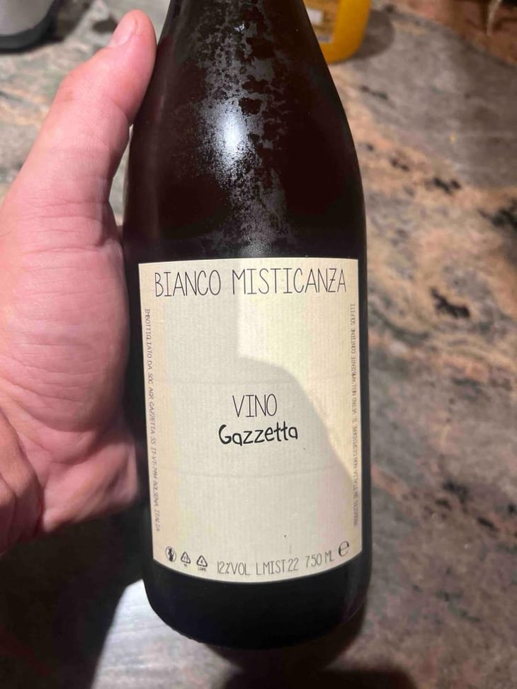 Bianco Misticanza - Gazzetta Wines - Patricia Nelson 