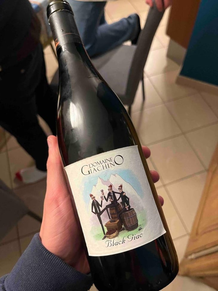 Black Giac (old label) - Domaine Giachino - Frédéric, David & Clément Giachino 