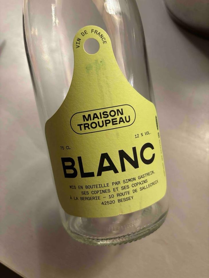 Blanc - Maison Troupeau - Simon Gastrein 