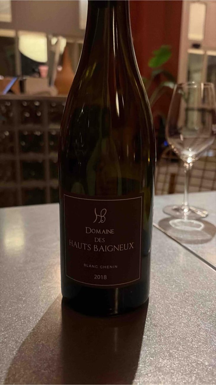 Blanc Chenin - Les Hauts Baigneux - Nicolas Grosbois & Philippe Mesnier 