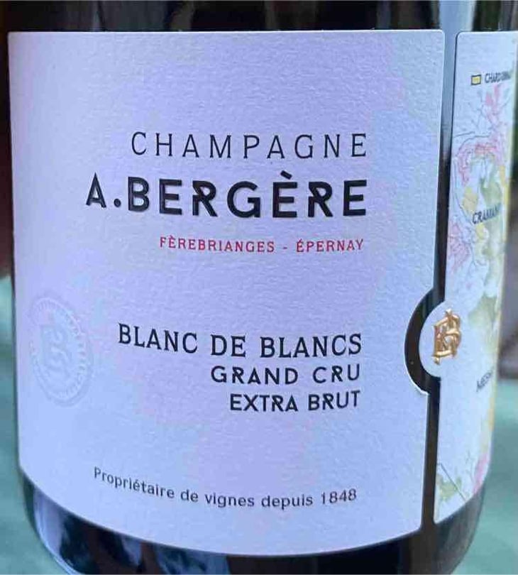 Blanc de Blancs Grand Cru - Champagne André Bergère - Adrien Bergère -2024