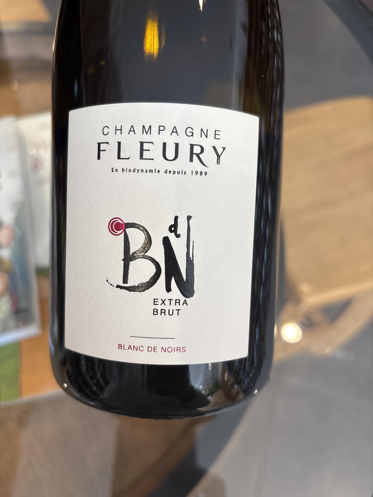 Blanc de Noir Brut Fleury Champagne - Champagne Fleury - Morgane, Jean-Sébastien & Benoit Fleury 