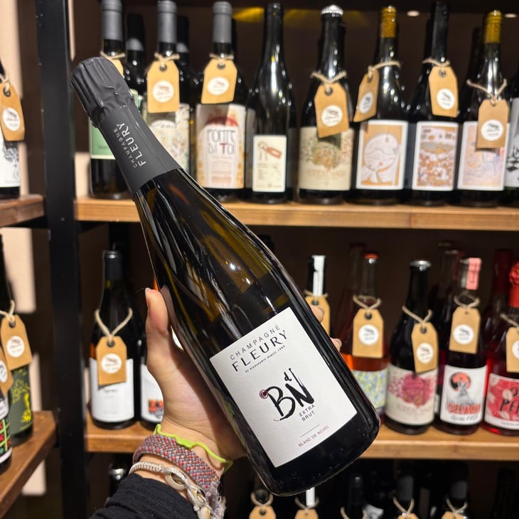 Blanc de Noirs Brut - Champagne Fleury - Morgane, Jean-Sébastien & Benoit Fleury 