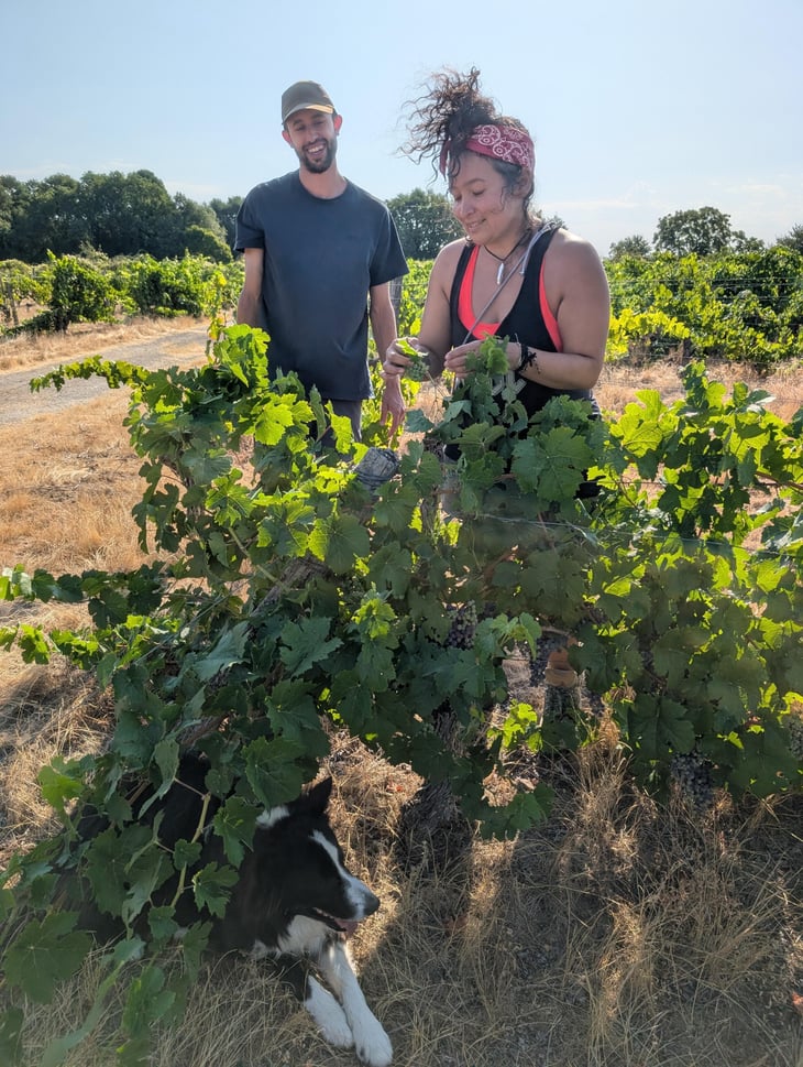 Blanc de noirs - Clos Kixhaya - Beatriz Leblanc-Papamija 