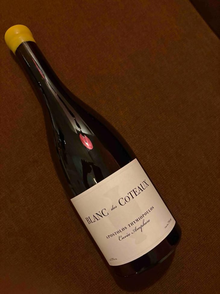 Blanc des Coteaux - Thymiopoulos Vineyards - Apostolos Thymiopoulos -2020