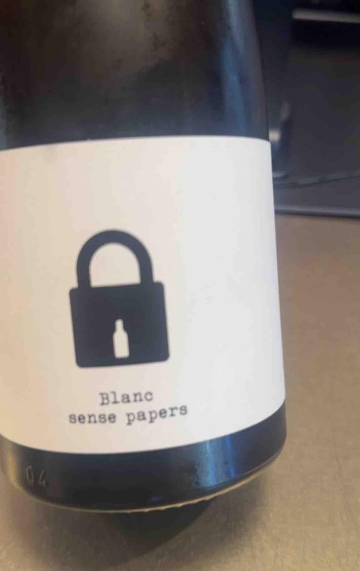 Blanc Fugitu - Bodega Clandestina - Ferran Lacruz 