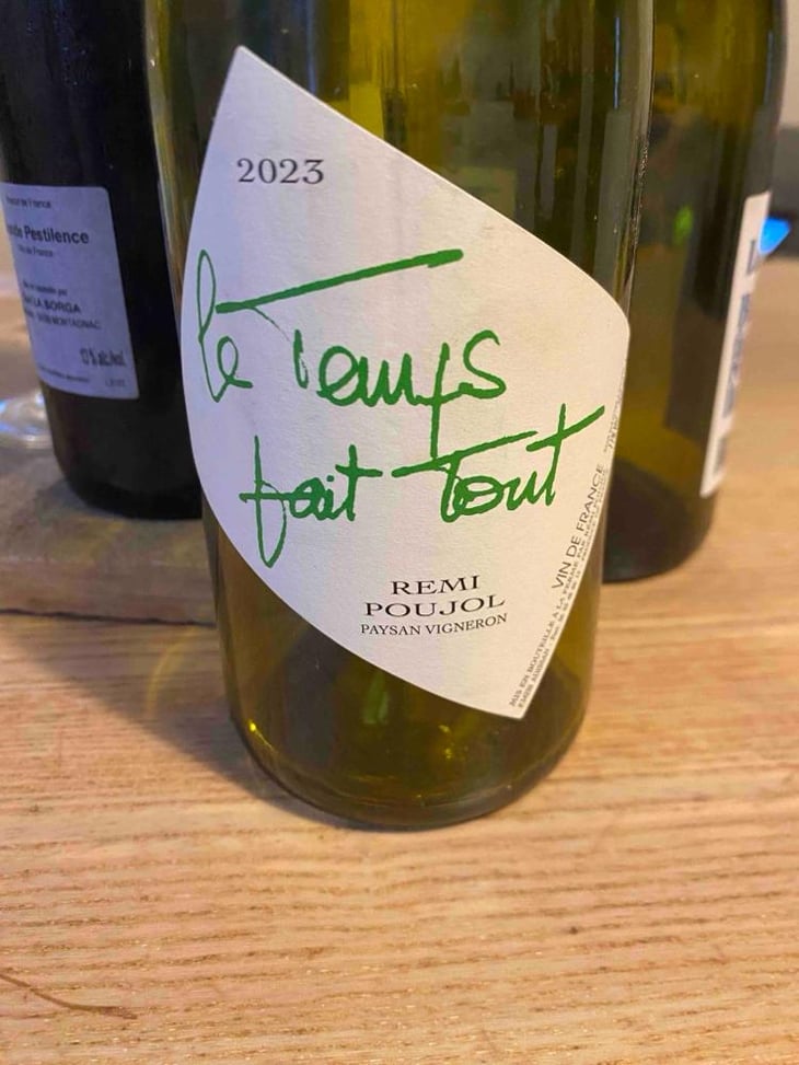 Blanc - Le Temps Fait Tout - Rémi Poujol -2023