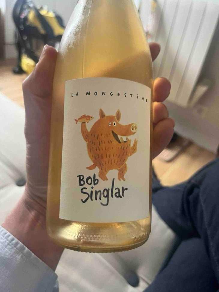 Bob Singlar Blanc - Domaine de la Mongestine - Maxime Gamard , Céline & Harry Gozlan 