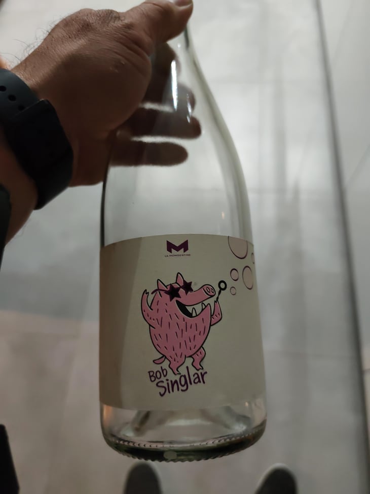 Bob Singlar Pétillant Rosé - Domaine de la Mongestine - Maxime Gamard , Céline & Harry Gozlan 