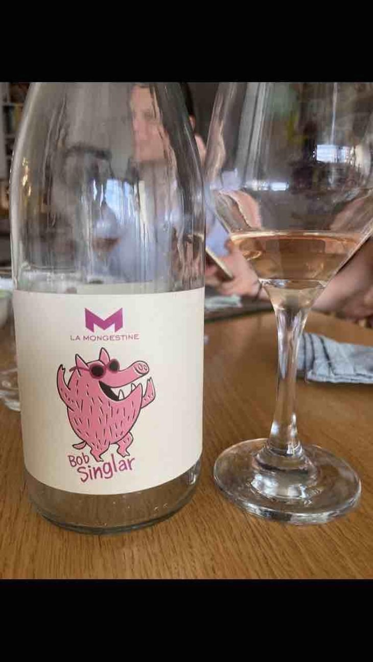 Bob Singlar Rosé - Domaine de la Mongestine - Maxime Gamard , Céline & Harry Gozlan 