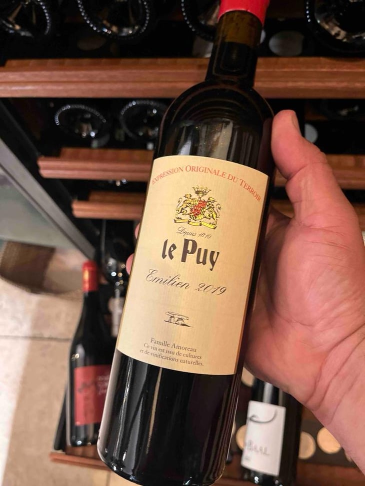 Bordeaux Cotes de Francs - Château le Puy - Jean-Pierre & Pascal Amoreau -2007
