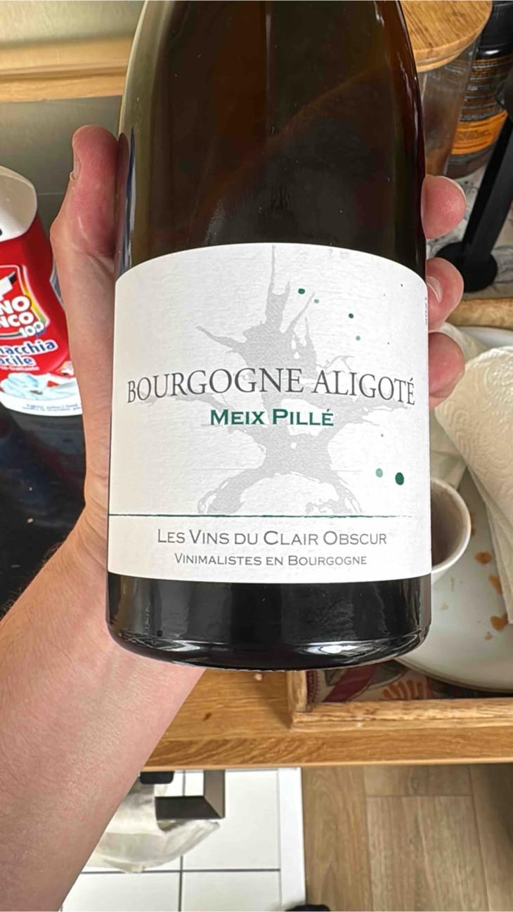 Bourgogne Aligoté - Domaine du Clair Obscur - Jennifer et Pierre Clair 