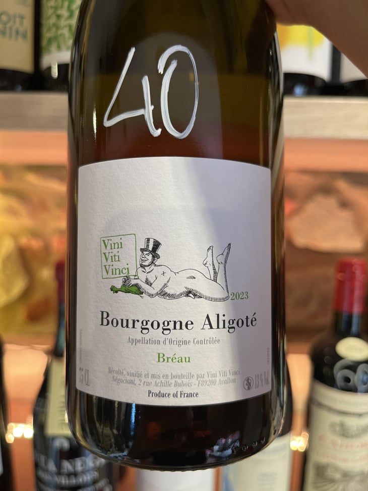 Bourgogne Aligoté - "Bréau" - Vini Viti Vinci - Nicolas Vauthier "Kikro" 