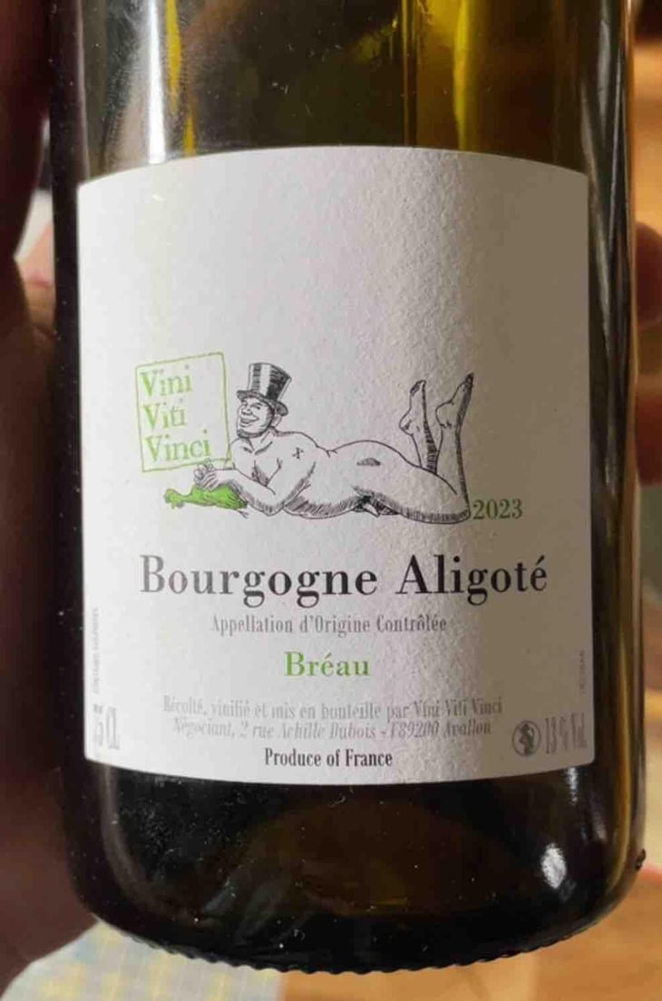 Bourgogne Aligoté - "Bréau" - Vini Viti Vinci - Nicolas Vauthier "Kikro" 
